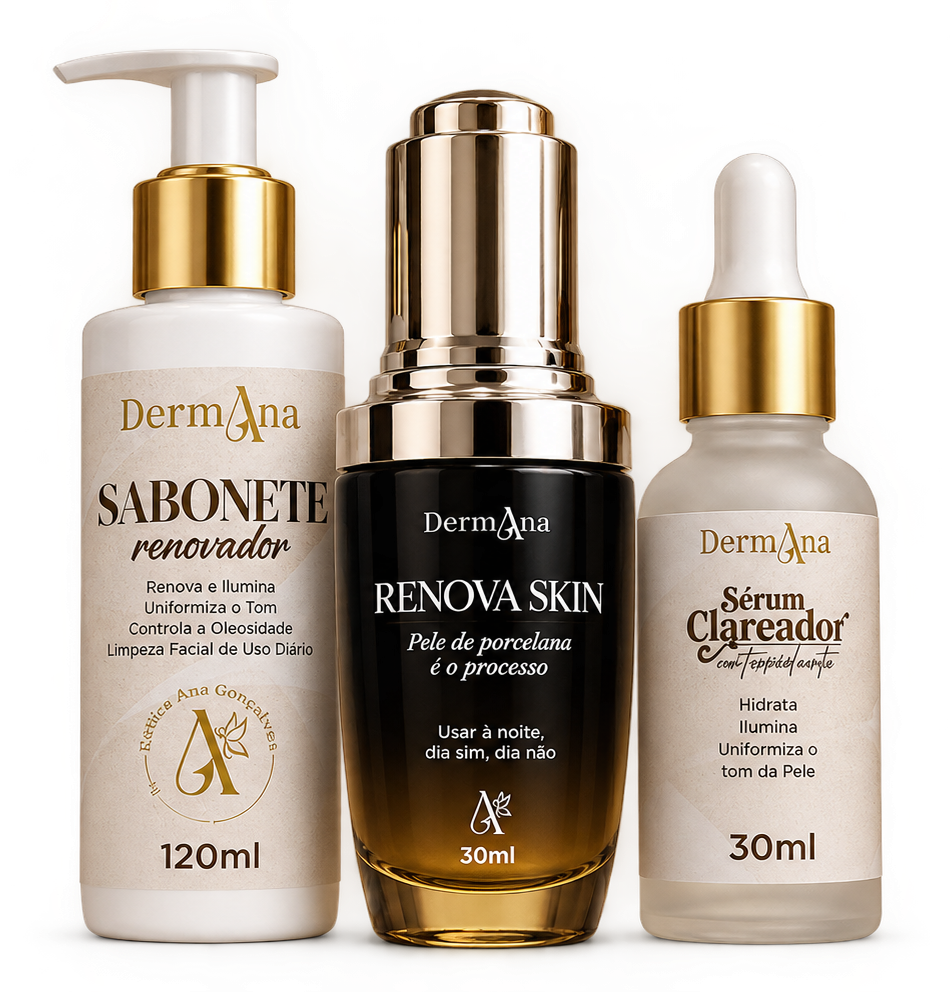 Linha de produtos Dermana Skin Care